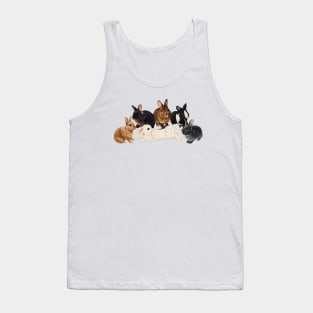 Kaninchen Familie 1 Tank Top